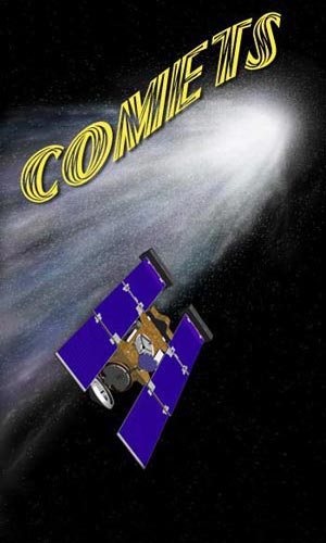 Comet and Stardust spacecraft, NASA illustration